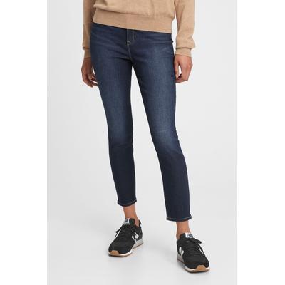 Gap Womens Dark Wash Blue High Waisted Super Stretch Skinny Jeggings - Dark Wash Blue
