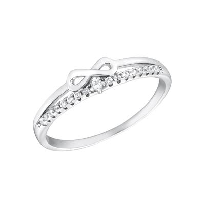 Fingerring AMOR "2035634/-35/-36/-37/-38" Gr. 60, silber (silberfarben, kristallweiß, kristallweiß), Fingerringe, Damen, 60, Silber 925 (Sterlingsilber), 1,5mm, mit Zirkonia (synth.) Image