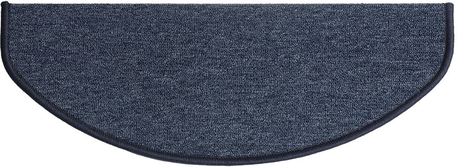 Stufenmatte MY HOME "Blackburn", blau (dunkelblau), B:23,5cm H:4mm L:65cm, Kunstfaser, Teppiche Image