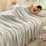 Summer Cooling Quilt 100% Viscose Derived from Bamboo Blanket for Kids Adults Nap Blanket Ice Silk Soft and Ultra-thin