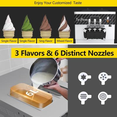 Commercial Soft Serve Ice Cream Maker