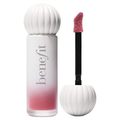 Benefit Lippenbalsam & Tints Plushtint - Feuchtigkeitsspendender, matter Tint für die Lippen Lippenfarbe 16 Fuzzy Slippers 6 ml Pink Image