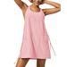 Xingfengsheng 2024 New Summer Dress Tennis Golf Dresses For Women Dresses Sleeveless Casual Athletic Shorts & Tank Mini-Dress