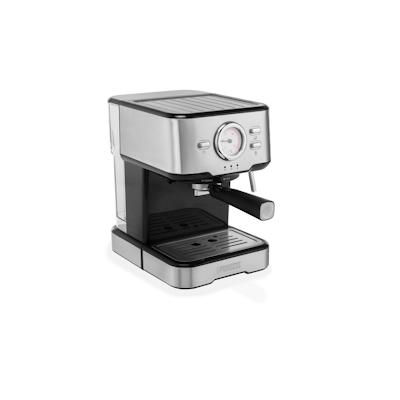 PRINCESS Espresso- und Kapselmaschine, Druck: 20 bar, einstellbarer Thermostat, Dampfrohr, Behälter 1,5 L, 1100 W