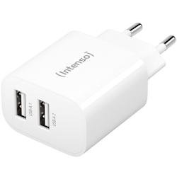 Intenso Power Adapter 24W, 2x USB-A