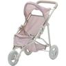 Carrozzina per Bambole Passeggino per Bambolotti Olivias World OL-00002 - Rosa / Grigio