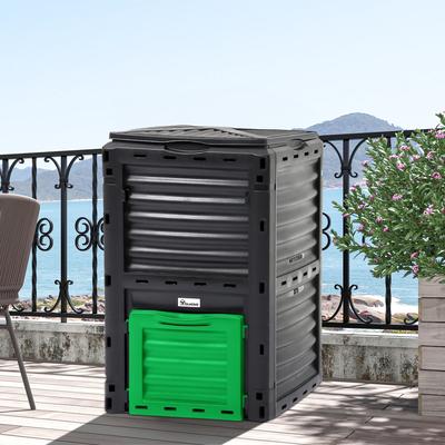 80 Gal. Plastic Outdoor Stationary Composter