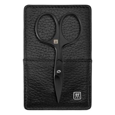 ZWILLING Beauty Maniküre Pediküre Set 3tlg. mit Nagelschere, Leder, schwarz Nagelpflegeset Herren