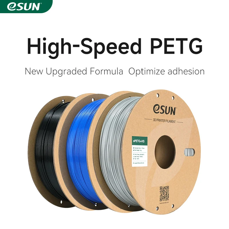 eSUN High-Speed PETG Filament 1,75 MM 1 KG 3D Drucker Filament Schnelle Druck PETG 3D Filament Für Bambu Labor Schnelle Drucker Filament Image