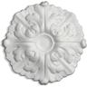 Decosa Rosette Daphne, weiß, ø 22 cm - 1 Stück