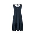 Tchibo - Jerseykleid mit Volant - Damen - Gr. S - dunkelblau