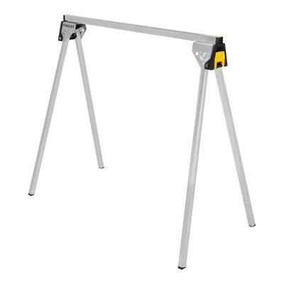 Stanley 33 11/16" x 16 3/4" x 28 15/16" Aluminum Folding Sawhorse STST11154