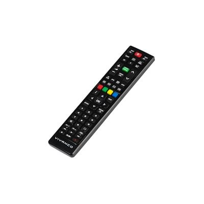Vivanco Panasonic 2000 Universal-TV-Fernbedienung mit Netflix-Taste, Farbe schwarz Image