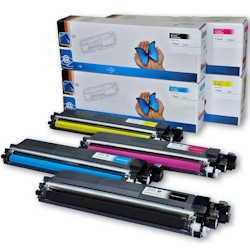4 Toner Set für Brother HL-L 3220 CW D&C-Tonerkassetten alle Farben TN-248XL kompatibel HL-L3220CW