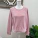 J. Crew Tops | J.Crew Vintage Fleece Pink Crew Neck Sweatshirt Ab720 Size M | Color: Pink | Size: M
