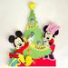 Disney Holiday | Disney Happy Holidays Christmas 3d Wood Metal Sign Plaque Mickey & Minnie Mouse | Color: Green/Red | Size: 14" X 10"