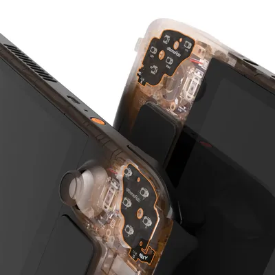eXtremeRate Face Clicky Kit for Steam Deck OLED Handheld Console, Dpad View A B X Y Menu Keys Face