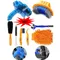 Chain Cleaner Cleaning Bicycle 3D Chain Brush Wash Maintenance Tool Set MTB Bike Protection Oil Bike