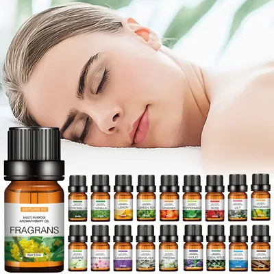 Flower Fruit Essential Oil Water-soluble Relieve Stress For Humidifier Aroma Diffuser Fragrance Lamp