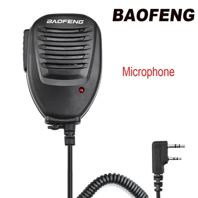 Baofeng Shoulder Speaker Mic Microphone For Baofeng Walkie Talkie UV 5R 82 888S UV S9 PLUS UV 13 16