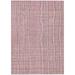 Pink 120 x 96 x 0.19 in Area Rug - Addison Rugs Chantille Area Rug w/ Non-Slip Backing Polyester | 120 H x 96 W x 0.19 D in | Wayfair ACN998PI8X10