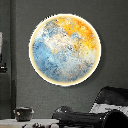 Led-malerei innen kreative moderne nordischen stil innenwandleuchten schlafzimmer esszimmer metall wandleuchte ip20 110-120 v 220-240 v Image