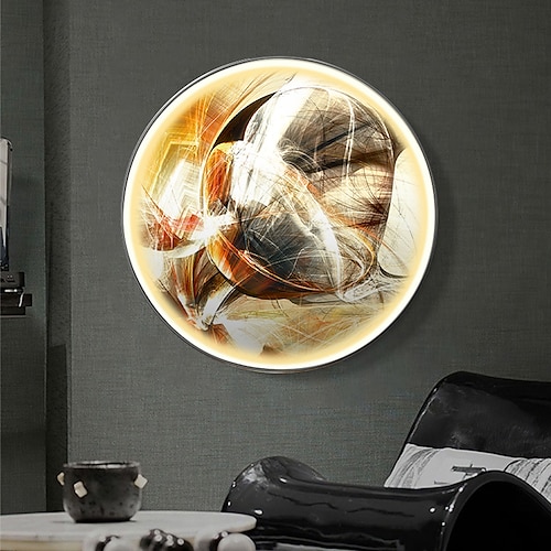 Led-malerei innen kreative moderne nordischen stil innenwandleuchten schlafzimmer esszimmer metall wandleuchte ip20 110-120 v 220-240 v Image