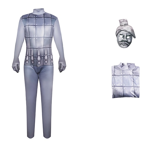 Terracotta Armee Karneval Maske Outfits Cosplay Lustiges Kostüm Kinder Erwachsene Herren Damen Karneval Party / Abend Festival Einfaches Karnevalskostüm Verkleiden Image