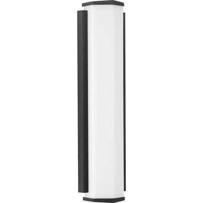 Progress Lighting 238095 - BLACK TWO-LIGHT LARGE LED OUTDOOR SCONCE ACRYLIC SHADES (P560209-031-30) Outdoor Sconce LED Fixture