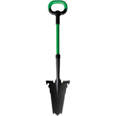 Spaten MEDIASHOP "Rayzer Shovel", grün (grün, schwarz), B:24,5cm L:115cm, Edelstahl, Polycarbonat (PC), Spaten, der ulti