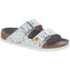 Birkenstock - ESD-Sandale Arizona, Größe 41, Flower Field Mint, schmal
