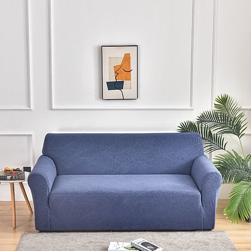 wasserabweisender Waffel-Sofabezug 1/2/3/4-Sitzer-Sofabezug für Wohnzimmer elastischer L-förmiger Ecksofabezug Couchbezug Image