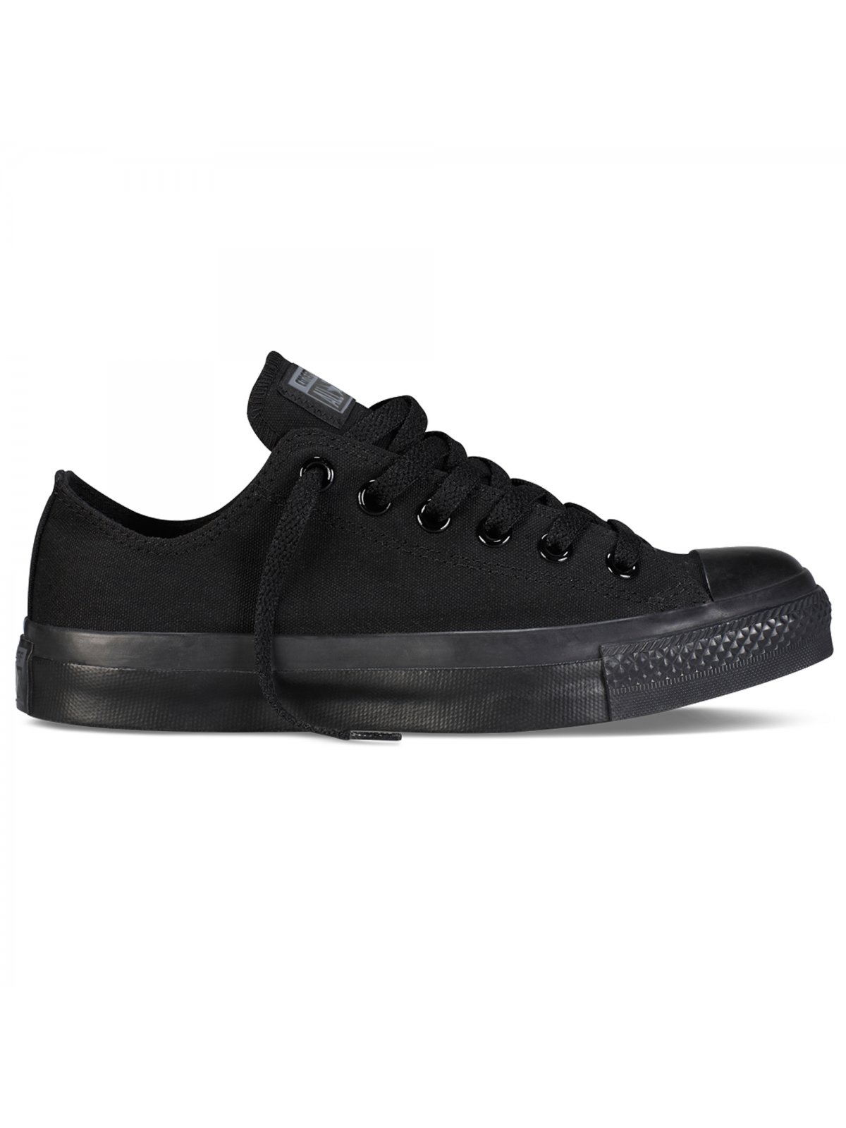 Converse All Star Unisex Chuck Taylor Low Top - Black Monochrome Canvas - Size UK 5 | Converse Sale | Discount Designer Brands