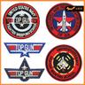 4pcs/5pcs Aviation Military Pilot Embroidery Patch For Men, Computer Embroidery Badge, Military Fan Patch For Men
