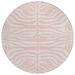 Pink 96 x 96 x 0.19 in Area Rug - Addison Rugs Chantille Area Rug Polyester | 96 H x 96 W x 0.19 D in | Wayfair ACN1042PI8RO