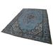 Turquoise 77" x 125" L Area Rug - Lofy Rectangle Oyma Rectangle 6'5" X 10'5" Indoor/Outdoor Area Rug 125.0 x 77.0 x 1.0 in blue | Wayfair