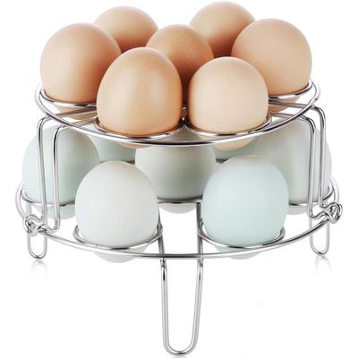 Egg Steamer Rack for Instant Pot Stackable Trivet 5/6/8 Qt