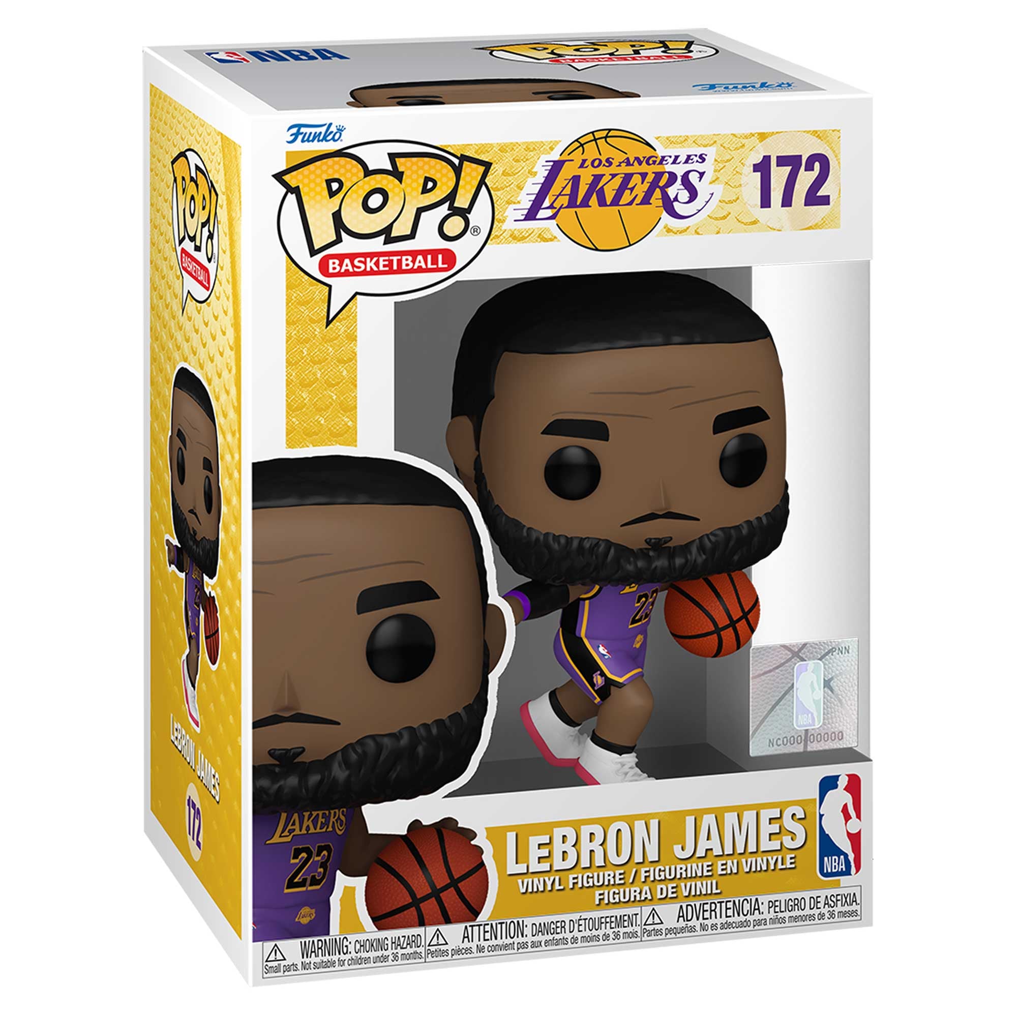Funko POP des Los Angeles Lakers - LeBron James - No Gender Taille: One Size Only