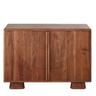 Credenza a 2 ante con motivi incisi