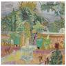 Stampa su tela - Une Terrasse À Grasse - Pierre Bonnard cm. 60x60