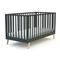 Lettino convertibile legno - Grafite grigio - 70 x 140