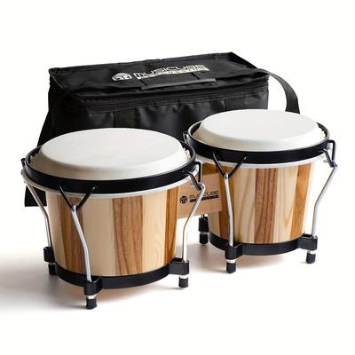 TEMU Musicube Drums Professional 6and 7inch Hand- Drum Percussion Instrument With Tuning Wrench And Storage Bag