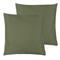 furn. Wrap Outdoor Cushions (twin Pack) - Olive - One Size | furn. Sale | Discount Designer Brands