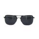 Oakley Aviator Mens Satin Black Grey Sunglasses Metal - One Size | Oakley Sale | Discount Designer Brands
