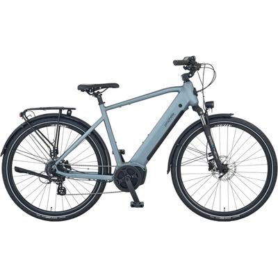 E-Bike PROPHETE "Entdecker 3.8" E-Bikes Gr. 54cm, 28 Zoll (71,12cm), silberfarben (silber matt) Pedelec, Elektrofahrrad für Herren