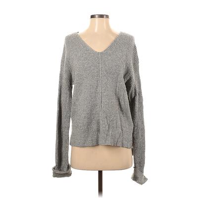 Jessica Simpson Pullover Sweater: Gray Tops - Women's Size Small