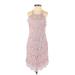 Intimately by Free People Cocktail Dress Halter Sleeveless: Pink Dresses - Women's Size X-Small