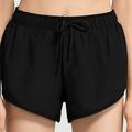 Per donna Shorts da Palestra Shorts da yoga Shorts da allenamento Coulisse Vita Alta Yoga Allenamento in Palestra Pilates Pantaloncini Floreale Nero Bianco Grigio Gli sport Abbigliamento sportivo