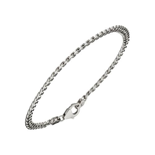 Silberarmband JOBO Armbänder Gr. Silber 925 (Sterlingsilber), silberfarben (silber 925) Damen Panzerarmband 925 Silber 19 cm