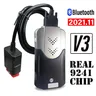 Per Auto Real 9241A DELPHIS con Keygen NEC Relay TCS Bluetooth Multidiag Pro OBD2 Scanner V3.0